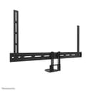 Neomounts AV50-500BL - Mounting kit (mount bracket, camera shelf) - for PTZ camera - universal - black - screen size: 43"-110" - VESA-mountable, above the screen, below the screen thumbnail 5