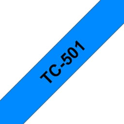 Brother - Black, blue - Roll (1.2cm x 7.7m) 1 pcs. printer tape - for P-Touch PT-15, PT-20, PT-2000, PT-3000, PT-500, PT-5000, PT-6, PT-8, PT-8E