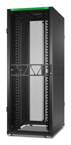 APC NetShelter SX - Rack cabinet - 1991H x 750W x 1070D mm, with sides - floor-standing - black - 42U - 19" - TAA Compliant