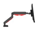 Iiyama DSG3001C-R1 - Mounting kit - adjustable arm - for LCD display - black, dynamic red - screen size: 17"-30" - desk-mountable thumbnail 4