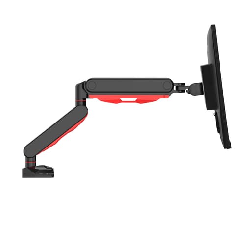 Iiyama DSG3001C-R1 - Mounting kit - adjustable arm - for LCD display - black, dynamic red - screen size: 17"-30" - desk-mountable — view 5