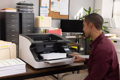 Canon imageFORMULA DR-G2110 - Document scanner - CMOS / CIS - Duplex - 305 x 5588 mm - 600 dpi x 600 dpi - up to 110 ppm (mono) / up to 110 ppm (colour) - ADF (500 sheets) - up to 60000 scans per day - LAN, USB 3.1 — view 13