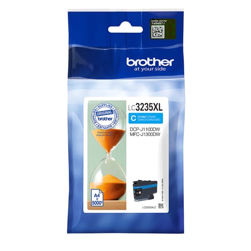 Brother LC3235XLC - High Yield - cyan - original - ink cartridge - for Brother DCP-J1100DW, MFC-J1300DW