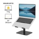 ALUMIA DESK LAPTOP STAND BLACK thumbnail 3