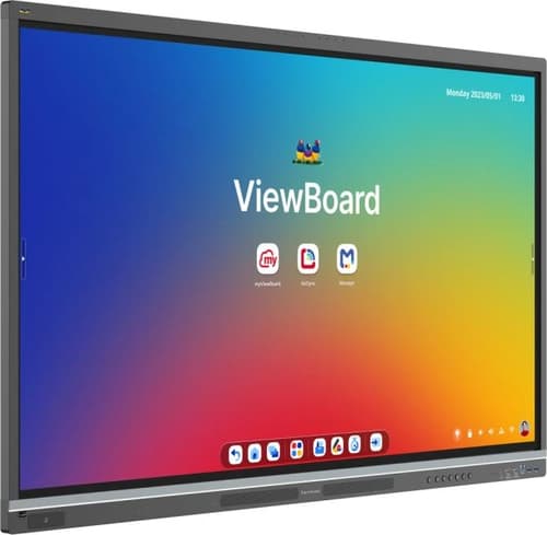 ViewSonic ViewBoard IFP8651 - 86" Diagonal Class IFP51 Series LED-backlit LCD display - interactive - with touchscreen (multi touch) / 8-microphone array / optional slot-in PC capability - 4K UHD (2160p) 3840 x 2160 - Direct LED — view 9