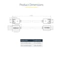 StarTech.com 1m DisplayPort 2.1 Cable, VESA-Certified, DP80 DP 2.1 Cable - DisplayPort cable - DisplayPort (M) latched to DisplayPort (M) latched - DisplayPort 2.1 - 1 m - UHBR20, HDR support, 16K60hz support, 8K85Hz support, 4K240Hz support, 1440p support 240Hz, up to 80 Gbps data transfer rate, passive - black thumbnail 11