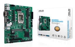 ASUS Pro H610M-C-CSM - Motherboard - micro ATX - LGA1700 Socket - H610 Chipset - USB 3.2 Gen 1, USB 3.2 Gen 2 - Gigabit LAN - onboard graphics (CPU required) - HD Audio (8-channel)