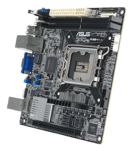 ASUS P13R-I - Motherboard - mini ITX - LGA1700 Socket - C262 Chipset - USB 3.2 Gen 1, USB 3.2 Gen 2 - Gigabit LAN - onboard graphics — view 3