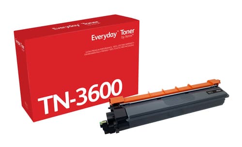 Everyday - Black - compatible - box - toner cartridge (alternative for: Brother TN-3600) - Green World Alliance return programme - for Brother DCP-L5510, HL-L5210, HL-L6210, HL-L6410, MFC-L5710, MFC-L6710, MFC-L6910