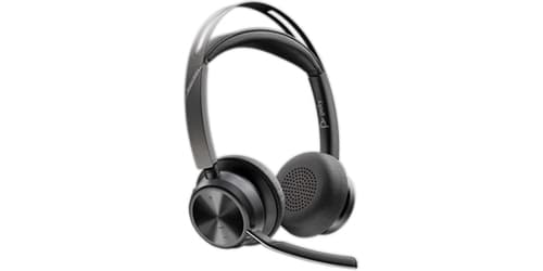 Poly Voyager Focus 2 - Customer Special 1 - headset - on-ear - Bluetooth - wireless - active noise cancelling - USB-C via Bluetooth adapter - black — view 3