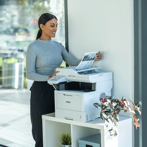 Brother DCP-L5510DW Wired & Wireless Laser Multifunction Printer - Monochrome - Copier/Printer/Scanner — view 4