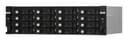 QNAP TL-R1620Sdc - Hard drive array - 16 bays (SATA-600 / SAS-3) - SAS 12Gb/s (external) - rack-mountable - 3U thumbnail 5