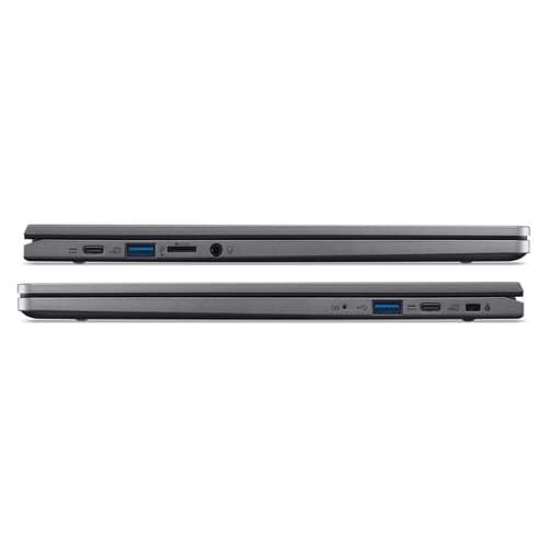 Acer Chromebook Plus 514 CBE594-1T - Intel Core i3 - N305 / up to 3.8 GHz - Chrome OS - UHD Graphics - 8 GB RAM - 256 GB SSD NVMe - 14" IPS touchscreen 1920 x 1080 (Full HD) - Wi-Fi 6E - steel grey - kbd: UK — view 7