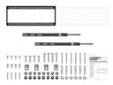 *Non Cancellable/Non Returnable (NCNR)* UNIVERSAL WALLMOUNT HD 100KG 900X600 thumbnail 16