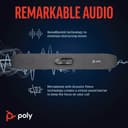 Poly Studio R30 - Personal video bar - Zoom Certified, Certified for Microsoft Teams - sand thumbnail 2