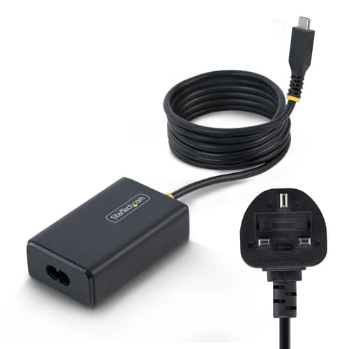 Startech power adapter - USB-C - USB-C - 65 watt