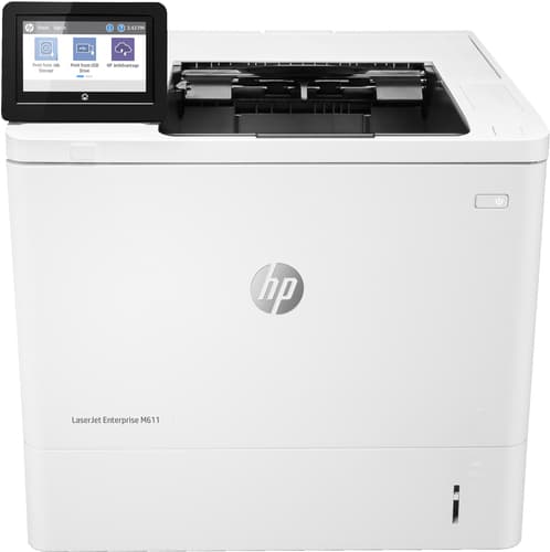 HP LaserJet Enterprise M611dn - Printer - B/W - Duplex - laser - A4/Legal - 1200 x 1200 dpi - up to 61 ppm - capacity: 650 sheets - USB 2.0, Gigabit LAN, USB 2.0 host