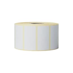 Brother - White - 51 x 26 mm 1900 label(s) (1 roll(s) x 1900 paper labels (pack of 16) - for Brother TD-2020, TD-2120N, TD-2130N, TD-4410D, TD-4420DN, TD-4520DN, TD-4550DNWB
