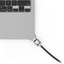 Compulocks Ledge Lock Adapter for MacBook Air 15" M2-M4 with Keyed Cable Lock Silver - System security kit - key lock - for Apple MacBook Air (15.3 in, M2, Mid 2023)