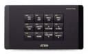 ATEN VK0200 - Keypad - EU, 12-button - 2 gangs - wired - serial RS-232/10/100 Ethernet - black thumbnail 1