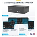 StarTech.com - KVM / audio / USB switch - 2 x KVM / audio / USB - 1 local user - desktop - TAA Compliant thumbnail 4