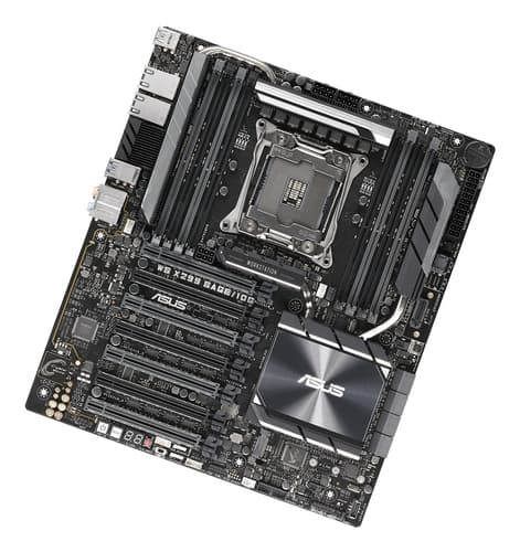 ASUS WS X299 SAGE/10G - Motherboard - SSI CEB - LGA2066 Socket - X299 Chipset - USB 3.1 Gen 1, USB-C Gen2, USB 3.1 Gen 2 - 2 x 10 Gigabit LAN - HD Audio (8-channel) — view 4