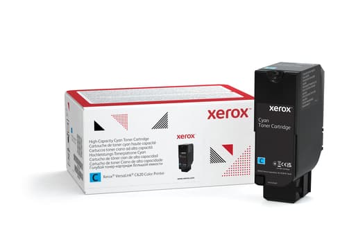 Xerox - High capacity - cyan - original - toner cartridge Use and Return