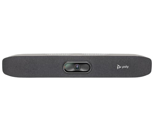 Poly Studio R30 No Radio - USB video bar - Certified for Microsoft Teams, Zoom Certified, Google Meet Certified - sand - TAA Compliant
