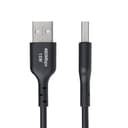 StarTech.com 6in (15cm) USB-A to USB-C Charging Cable, Charger Cord - USB cable - USB (M) to 24 pin USB-C (M) - USB 2.0 - 3 A - 15 cm - charge and sync, USB Fast Charge (15W), passive - black thumbnail 2
