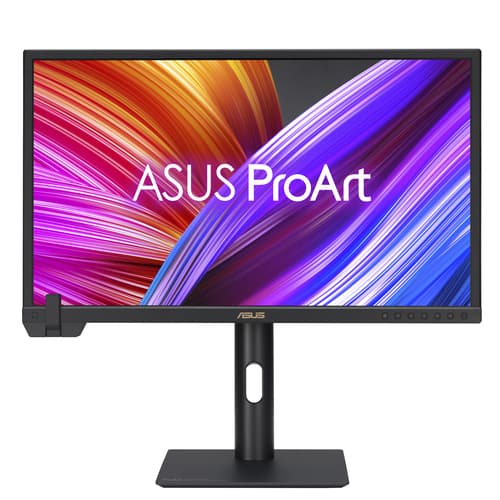 ASUS ProArt PA24US - LED monitor - 24.1" (23.6" viewable) - 3840 x 2160 4K UHD (2160p) @ 60 Hz - IPS - 600 cd/m� - 1000:1 - DisplayHDR 600 - 5 ms - 2xHDMI, DisplayPort, USB-C - speakers