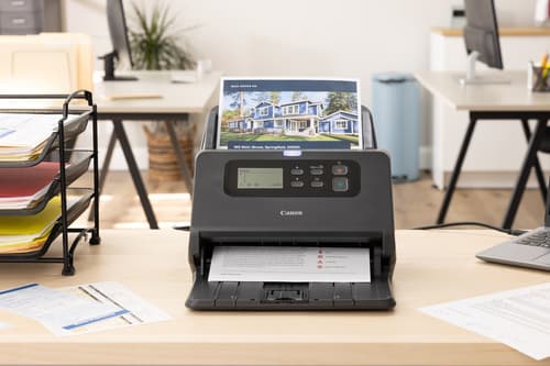 Canon imageFORMULA DR-M260 - Document scanner - CMOS / CIS - Duplex - 216 x 5588 mm - 600 dpi x 600 dpi - up to 60 ppm (mono) / up to 60 ppm (colour) - ADF (80 sheets) - up to 7500 scans per day - USB 3.1 Gen 1 — view 4