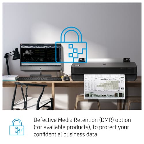 Electronic HP Care Pack Next Business Day Hardware Support - Extended service agreement - parts and labour - 3 years - on-site - 9x5 - response time: NBD - for DesignJet T830 — view 4