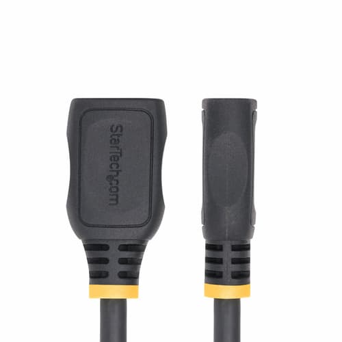StarTech.com 18in HDMI 2.0 Extension Cable, 4K 60Hz, M/F - High Speed - HDMI extension cable - HDMI male to HDMI female - 50 cm - shielded - black - 4K60Hz support, passive — view 4