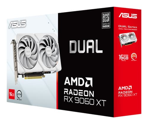 ASUS Dual -RX9060XT-16G-WHITE AMD Radeon RX 9060 XT 16 GB GDDR6 — view 17