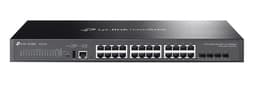 TP-Link Omada SG5428X V1 - Switch - L3 Lite - Managed - 24 x 10/100/1000 + 4 x 10Gb Ethernet SFP+ - rack-mountable