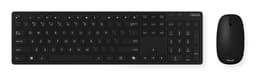 ASUS - Keyboard and mouse set - wireless - 2.4 GHz - QWERTY - UK - black