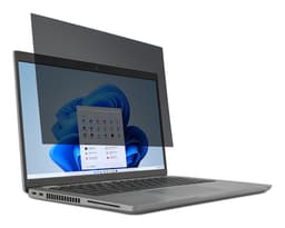 Kensington - Notebook privacy filter - 16:9, bulk pack - 2-way - removable - plug-in/adhesive - 14"