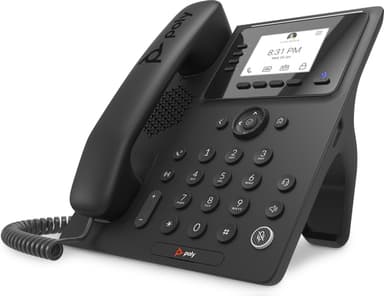 Poly CCX 350 for Microsoft Teams - VoIP phone - black