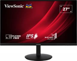 ViewSonic VG2709-2K-MHD-2 - LED monitor - 27" - 2560 x 1440 QHD @ 100 Hz - IPS - 350 cd/m� - 1000:1 - HDR10 - 4 ms - 2xHDMI, DisplayPort - speakers