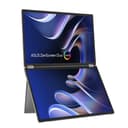 ASUS ZenScreen Duo OLED MQ149CD - Dual OLED monitor - 14" - portable - touchscreen - 1920 x 1200 @ 60 Hz - 500 cd/m� - 100000:1 - DisplayHDR 400 True Black - 1 ms - grey thumbnail 1