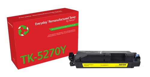 Everyday - Yellow - compatible - box - remanufactured - toner cartridge (alternative for: Kyocera TK-5270Y) - Green World Alliance return programme