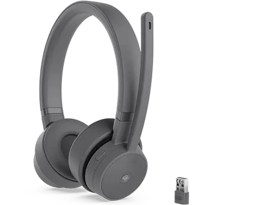 ^LEN GO WLESS ANC HEADSET GREY — view 3