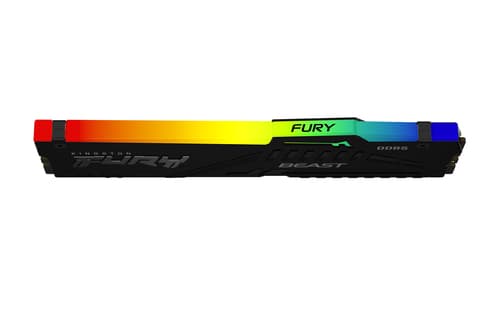 Kingston FURY Beast - DDR5 - module - 32 GB - DIMM 288-pin - 2800 MHz / PC5-44800 - CL36 - 1.25 V - unbuffered - on-die ECC - black — view 5