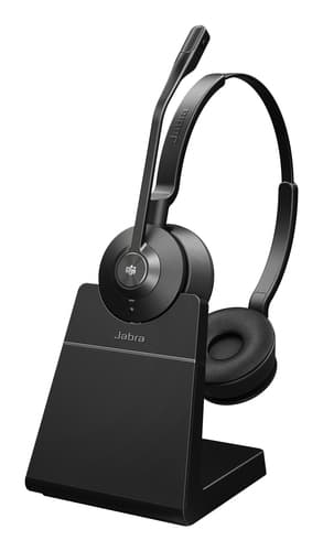 Jabra Engage 55 SE Stereo (Low Power) - Headset - on-ear - DECT - wireless - USB-A via DECT adapter - Certified for Microsoft Teams