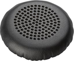 Poly - Ear cushion for headset - leatherette - black (pack of 2)
