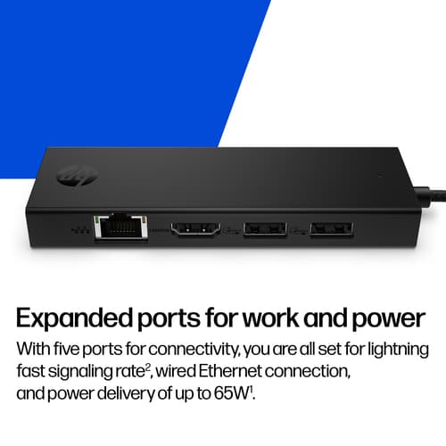 HP PORTABLE USB-C 4K HDMI HUB — view 4