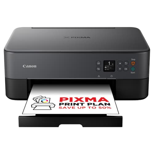 Canon PIXMA TS5350i - Multifunction printer - colour - ink-jet - A4 (210 x 297 mm), Legal (216 x 356 mm) (original) - A4/Legal (media) - up to 13 ipm (printing) - 200 sheets - USB 2.0, Wi-Fi(n) - black