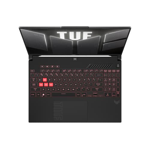 ASUS TUF Gaming F16 FX607VU-RL033W - Intel Core i7 - 13620H / up to 4.9 GHz - Win 11 Home - GeForce RTX 4050 - 16 GB RAM - 512 GB SSD NVMe - 16" 1920 x 1200 @ 144 Hz - Gigabit Ethernet - Wi-Fi 6, Bluetooth - mecha grey — view 6