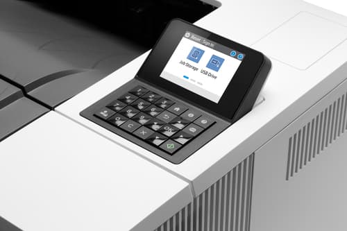HP LaserJet Enterprise M507dn - Printer - B/W - Duplex - laser - A4/Legal - 1200 x 1200 dpi - up to 50 ppm - capacity: 650 sheets - USB 2.0, Gigabit LAN, USB 2.0 host — view 4