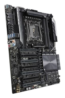 ASUS WS C422 SAGE/10G - Motherboard - SSI CEB - LGA2066 Socket - C422 Chipset - USB 3.1 Gen 1, USB-C Gen2, USB 3.1 Gen 2 - 2 x 10 Gigabit LAN - HD Audio (8-channel)